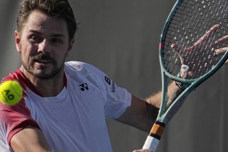 Un début de saison 2025 difficile pour Wawrinka KEYSTONE/AP/Manish Swarup